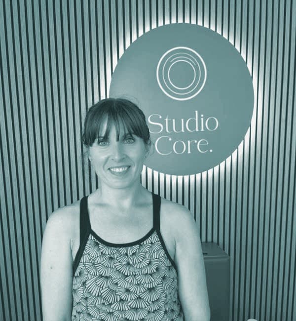 Rachael, pelvic health physiotherapist and APPI Pilates instructor at Studio Core